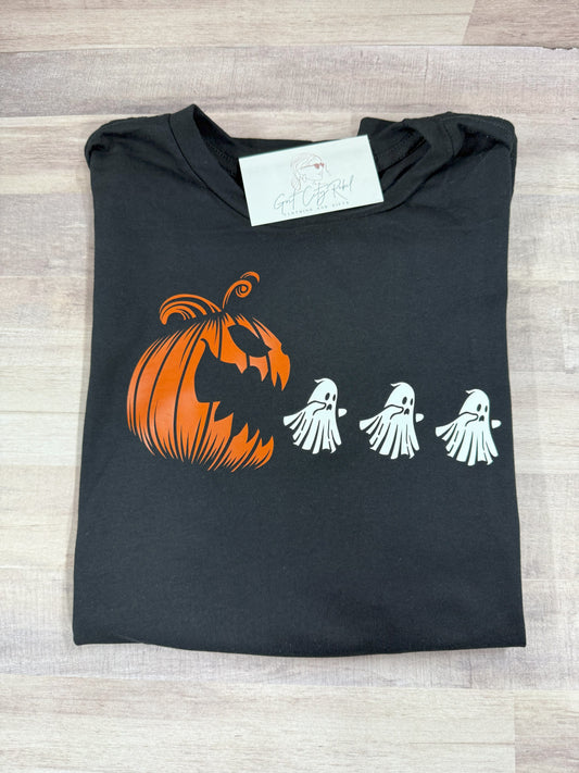 September 2025 VIP T-Shirt of the Month - Pumpkin Chasing Ghosts