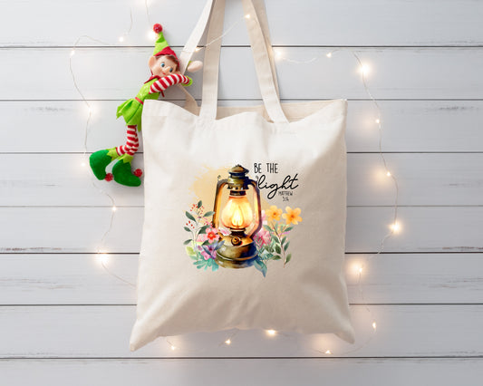 Be the light mathew 5:14 Cloth Tote Bag