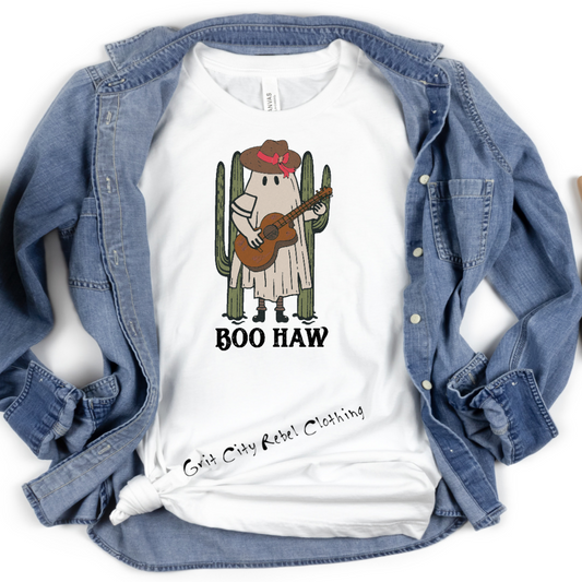 Boo Haw Short Sleeve Unisex T-Shirt